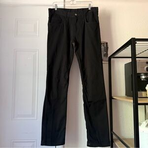 STREET & STEEL black denim cotton slim leg jeans pants